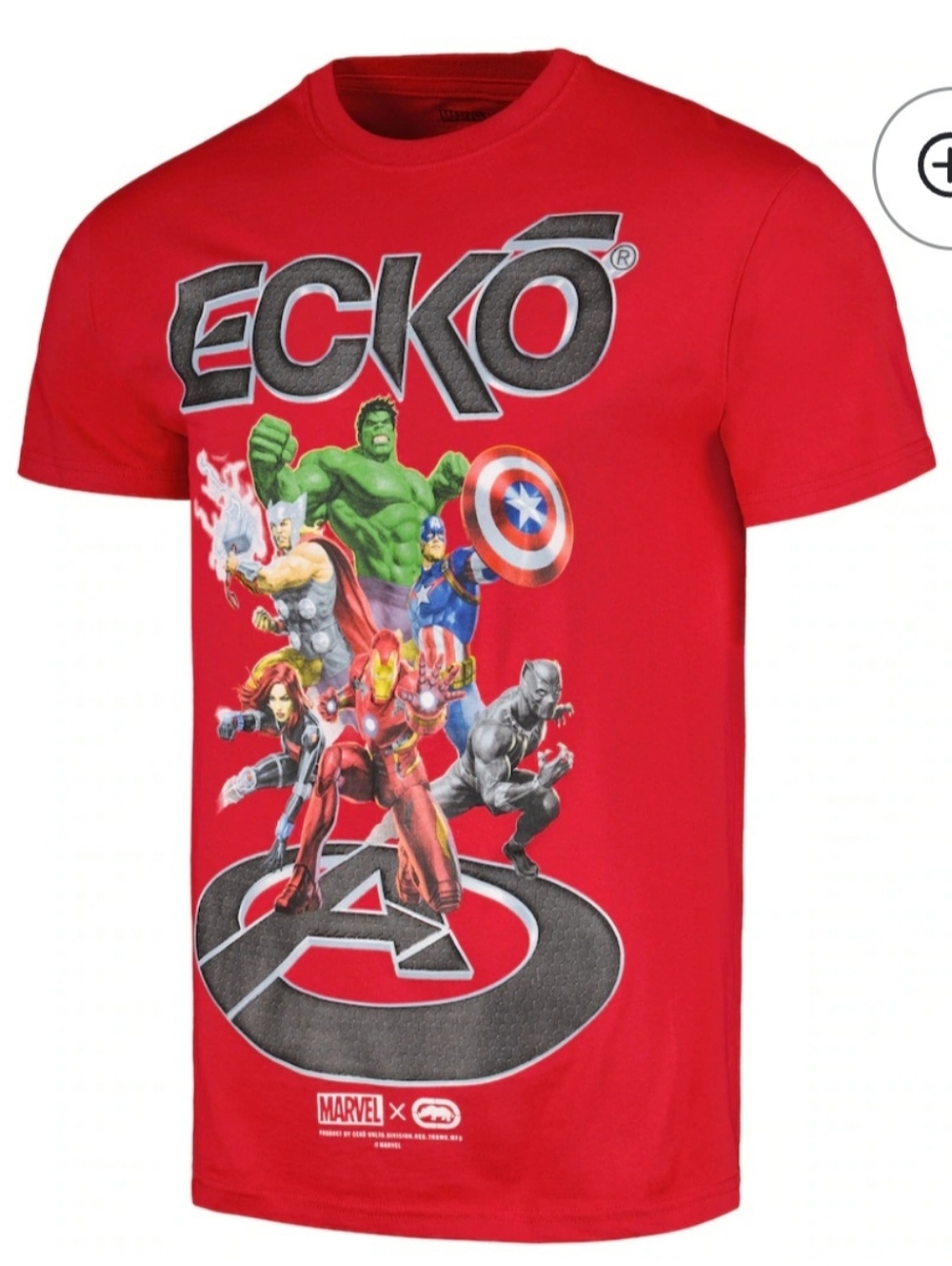Marvel x Ecko Unlimited "Avengers Full Send" T-shirt, NEW